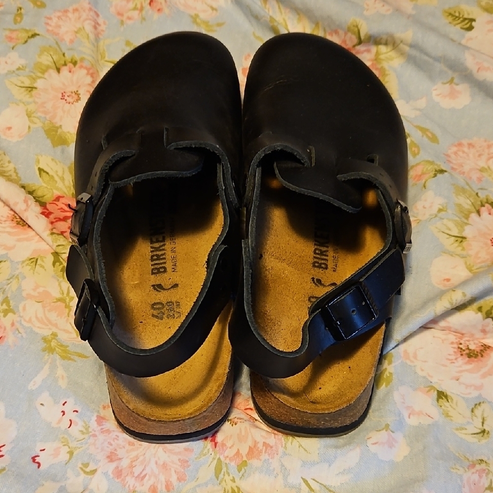 Birkenstock Black Clogs